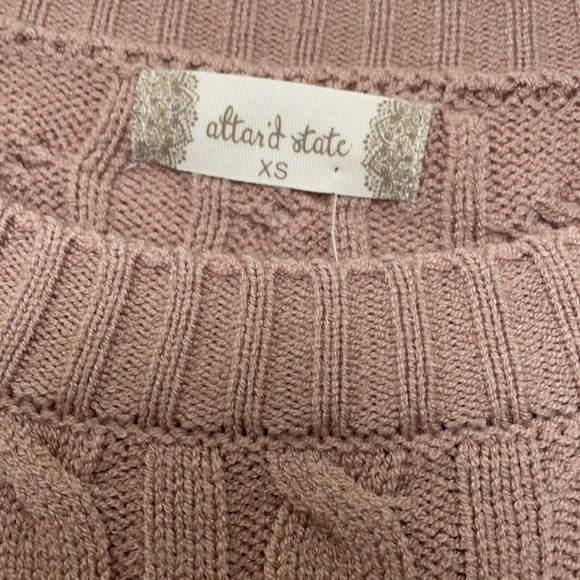 Altar’d State XS cropped sweater - Picture 4 of 5